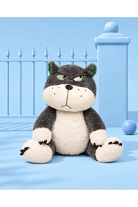 Asabi Kedi Peluş Oyuncak Oyun Arkadaşı 45 Cm